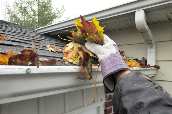 Blocked Gutter Cleaning in Evansville